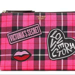 Victoria’s Secret VS Pink Plaid Pouch